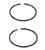 Поршневые кольца для бензокосы (триммера) Штиль Stihl fs280 (2 шт)