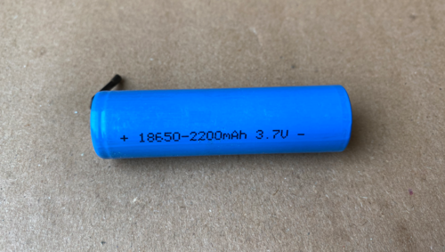 Аккумуляторный элемент Li-ion 2200ma/h YX18650 3,7V